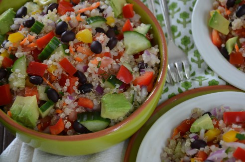 Quinoa Black Bean Salad
