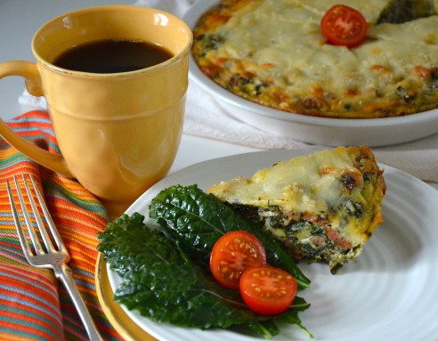 Spinach and Sausage Frittata
