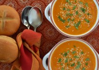 Coconut-Ginger Carrot Soup