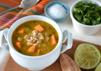 Coconut Curry Chickpeas with Yam