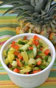 Pineapple Cucumber Relish