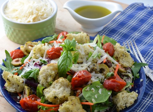 Quinoa Panzanella Salad