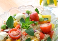 Quinoa,Bocconcini and Oregano Salad
