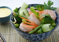 Citrus Prawn Noodle Salad