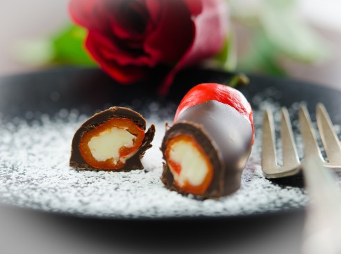 Chocolate Filled Vodka Chili Chocolates