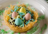 Kataifi Easter Nests