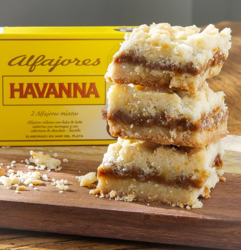 Salted Alfajores Bars