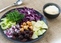 Re-Vamped Waldorf Salad with Homemade Mayonnaise