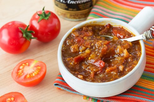 Check out the lovely fresh tomatoes from my garden!