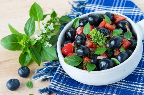 What a great use for blueberries!