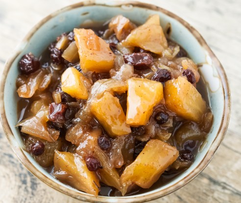 Pineapple and Currant Chutney