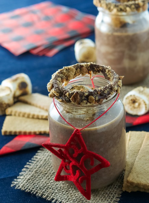 What a treat after hours of hanging Christmas lights outdoors!