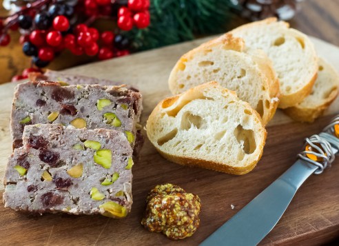 Cranberry-Pistachio Pate