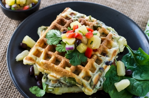 Who said waffles aren't healthy?