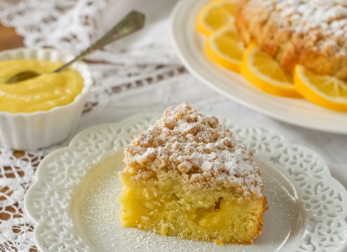 Meyer Lemon - Olive Oil Coffee Cake