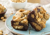 Peanut Butter Crunch Brownies