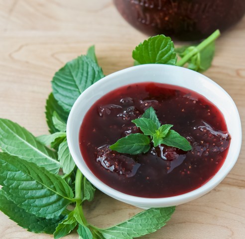 Strawberry, Mint Preserves