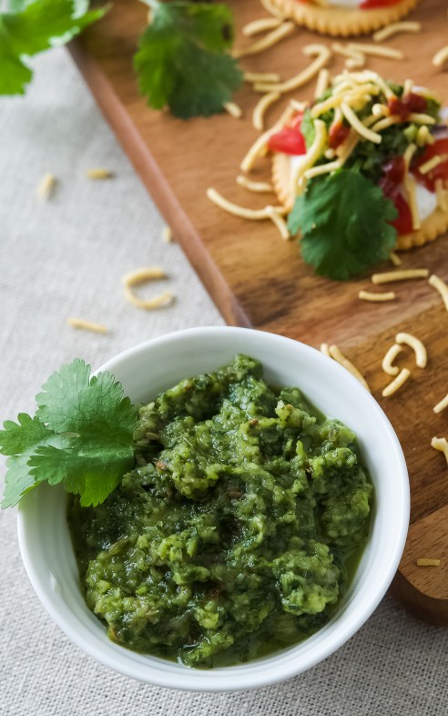 Apple Cilantro Chutney
